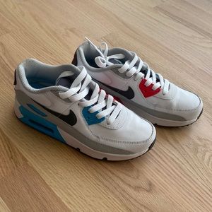 Nike Air Max Kids size 3 Red and blue
